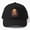 Black, variant on Giraffe Boo Moonlit Portrait Baseball Cap, Animal Art Hat Style