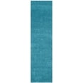 thumbnail image 1 of Safavieh Laguna Shag Collection SGL303T Turquoise Square Area Rug, 6 feet 7 inches Square (6'7" Square), 1 of 10