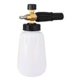 thumbnail image 2 of Foam Cannon Compatible with Greenworks Pressure Washer, 1L Brass Foam Sprayer with Adjustable Nozzle, Quick Connect Foam Bottle for Car Wash and Home Cleaning, 1-Pack, 2 of 5