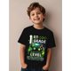 thumbnail image 1 of 1st Grade Level Unlocked Gaming Shirt - Boys' Birthday or Back to School Tee with Controller Graphic, Black with Neon Green Accents - Soft Everyday Kids T-Shirt for Video Game Learners, 1 of 5