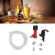 thumbnail image 4 of Ball Lock Keg Fittings, 39.4in Hose Widely Used Beer Making Fitting Rustproof Simple Operation  For Soda ANGGREK Beer Making Fitting, 4 of 8