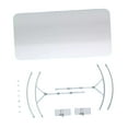 thumbnail image 4 of Deflector de ventilación para aire acondicionado, guía antiviento directo, parabrisas para aires acondicionados de suelo y de ventana para oficina, 4 of 8