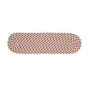 Colonial Mills Elmwood Wool Blend Natural Tone Stair Treads Rosewood 8"x28" (SET 13)