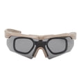 thumbnail image 3 of Gafas de escalada, gafas de tiro, gafas militares protectoras UV, gafas de seguridad, construcción robusta, 3 of 8
