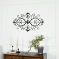 thumbnail image 5 of Stratton Home Decor Traditional Scroll Wall Decor in Black, 5 of 8