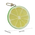 thumbnail image 5 of Lemon Slices Chain Resin Fruit Model Funny Keyring Simulated Fruits Keychain Pendant Bag Charm Stylish Jewelry, 5 of 13