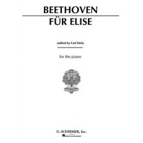 Fur Elise: Piano Solo, (Paperback)