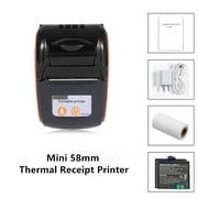 PT210 58mm Thermal Receipt Printers USB Bluetooth Compatible Interface Wireless Connect With Phone Free Application Mini Printer