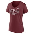 thumbnail image 2 of Women's Fanatics Maroon Texas A&M Aggies Fundamentals Script Foil T-Shirt, 2 of 3