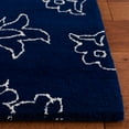 thumbnail image 3 of SAFAVIEH Fifth Avenue Deena Floral Area Rug, Navy/Ivory, 3' x 5', 3 of 8