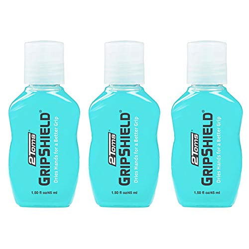 2Toms gripShield, Craie Liquide, Rehausseur de Poignée pour Mains Transpirantes, Garde les Mains Sèches, 15 Onces, 3 Bouteilles