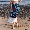 thumbnail image 6 of Snowflakes Stunning Chiffon Beach Dresses for Women - Summer Attire, 6 of 6