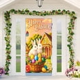 thumbnail image 4 of SLYNSHome Easter Happy Door Cover, Easter Decorative Cute Rabbit Door Clothes Spring Party Background Decor Banner, 4 of 6