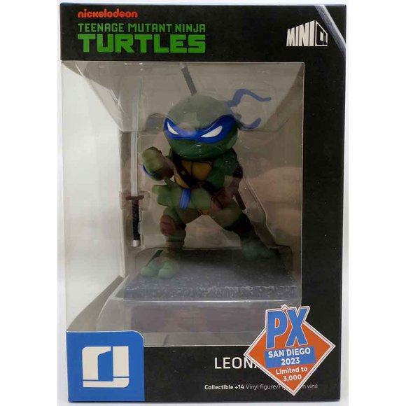 Les Tortues Ninja SDCC Figurine Articulée 8 Pouces Minoco Diorama Exclusive - Leonardo V2