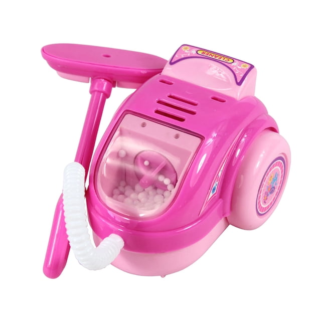 FELTECHELECTR Aspiradora eléctrica para niños, casa de juegos, minielectrodomésticos de simulación, juguetes de bricolaje para niños pequeños (aspiradora de juguete sin batería)
