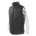 thumbnail image 4 of Chaleco calefactor eléctrico Chaqueta calefactora ligera ajustable con 3 temperaturas para actividades al aire libre en la oficina Negro 2XL, 4 of 12