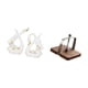 thumbnail image 5 of Elegante escultura de cisne de cerámica y organizador de servilletas de madera para estantería, armario, cocina, oficina, mesa de comedor, decoración, 5 of 8