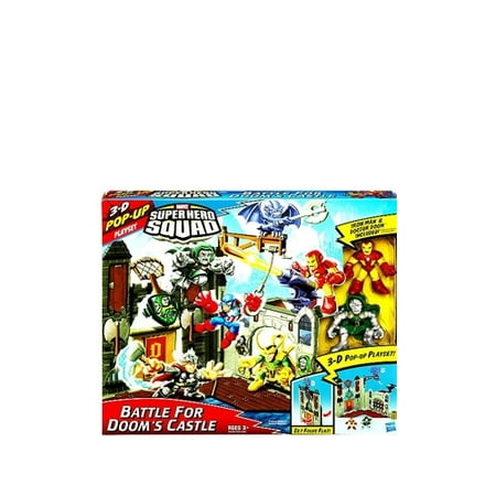 Marvel Super Hero Squad Mini Playset - Doom Castle with Dr. Doom and Iron