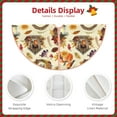 thumbnail image 3 of Sikiie Autumn Vintage Christmas Tree Skirt, Christmas Tree Decorations, Christmas Decor, Tree Mat Decoration(30-48IN)-30", 3 of 6