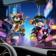 thumbnail image 6 of UYUH Monkey Ornaments Hanging Decor Colorful Animal Car & Bag Charms, Cute Home Decor Gift, Durable Resin Animal Figures for Christmas Birthdays, All Ages Room Decoration Accessories, 6 of 7