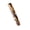 Tortoiseshell, variant on zeus handmade saw-cut beard comb - 6 x 1 - premium, static-free comb for beards and mustaches with medium and fine tooth sides