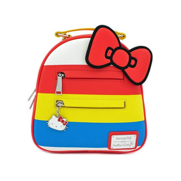 Mochila Loungefly con rayas para el 45 aniversario de Hello Kitty