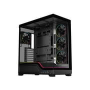 DIYPC IDX5BKARGB ATX Gaming Case