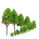 thumbnail image 5 of Árboles modelo 12PCS Plastic Model Trees ARemote Controlhitectural Models para Railroad Layout Garden Landscape Scenery Style 2 Abanopi Árboles modelo, 5 of 7