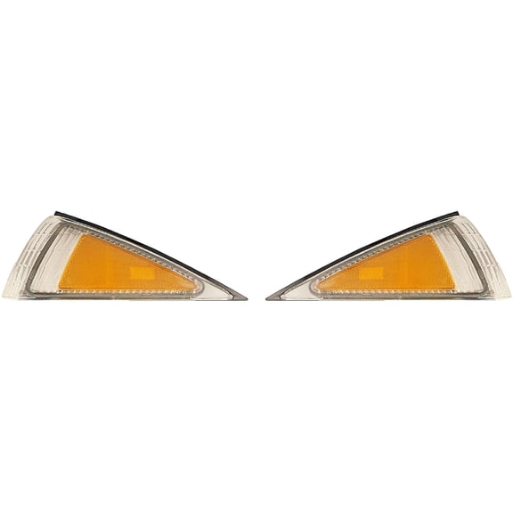 EPIC LIGHTING OE Style Halogen Corner Lights Assembly Replacement for CHEVROLET 95-99 CAVALIER [ GM2550137 GM2551137 5977883 5977884 ] Pair