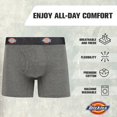thumbnail image 5 of Dickies Men's Cotton Boxer Briefs – 5-Pack, Ultimate Comfort & Durability for All-Day Wear, 5 of 7