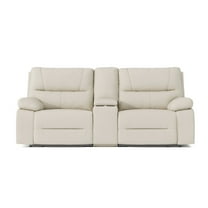 Jennifer Taylor Home Malibu 79" Modern Power Motion 3-Piece Reclining Loveseat Sofa with Cup Holders