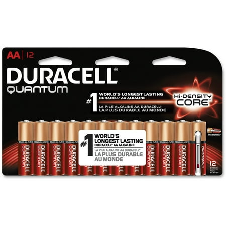 Duracell Quantum Advanced Alkaline AA Batteries,12 Count