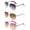 3 Pairs Black, Gold & Hot Pink, variant on IG9560M-BK&GD.WT&TL-3PK