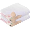 thumbnail image 2 of SKYSONIC 16"x28" Face Hand Towel Set, Cute Deer Butterfly Cotton Washcloths, Quick-Dry Highly Absorbent Bath Towels 2 PCS for Bathroom Ktichen Travel SPA Gym, 2 of 7