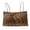 C130/Khaki, variant on Womens Bras Fashion Women Sleeveless Striped Bra Padded Tank Tops Spaghetti Strap Bralette Crop Top Bras Comfy Bra