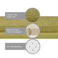 thumbnail image 3 of Memory Foam Bath Rug  Bathroom Mat Set of 3 Pcs  Gray, 3 of 6
