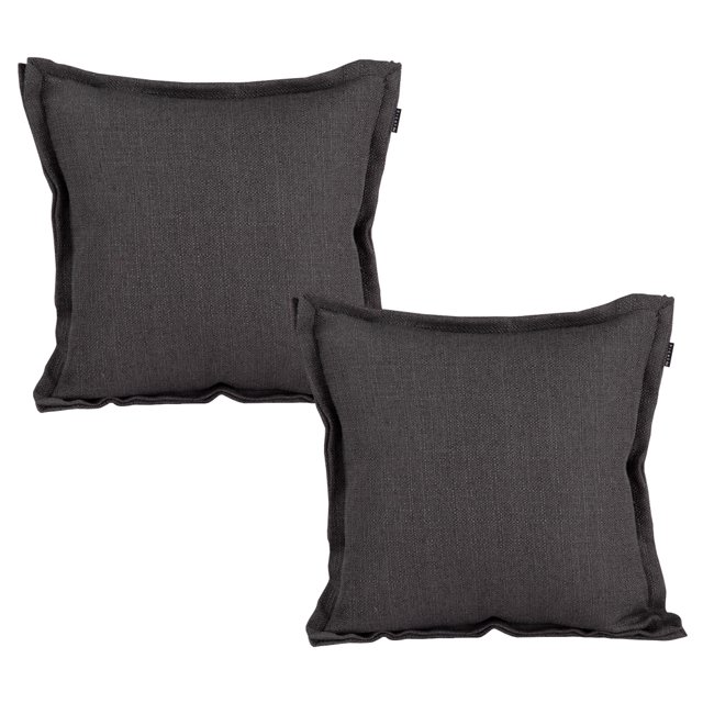 Cojin Decorativo Cuadrado Set de 2 Tred Carbon