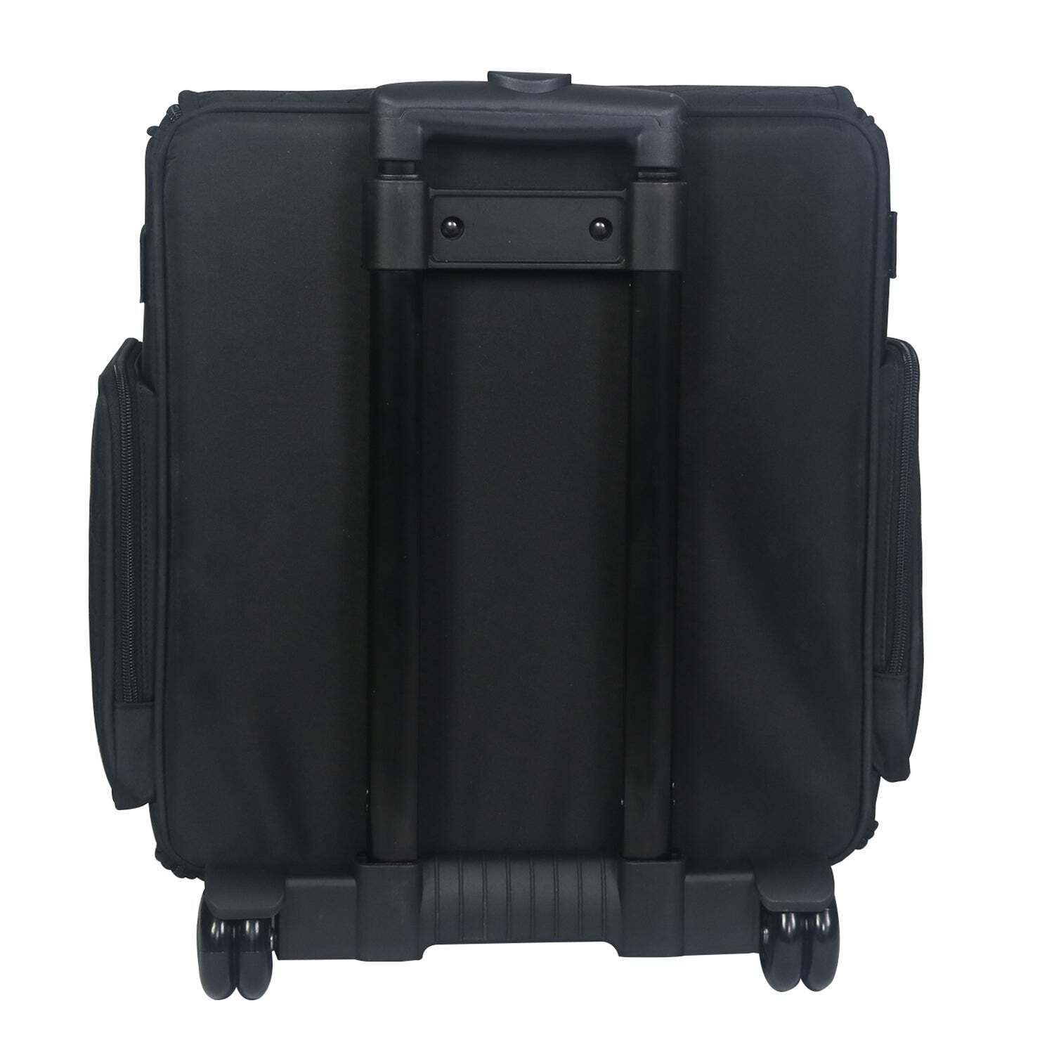 Collapsible Rolling Scrapbook  Featherweight Case, Black Quilted