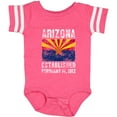 thumbnail image 3 of Inktastic Established February 14, 1912 Arizona Flag Boys or Girls Baby Bodysuit, 3 of 5