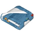 thumbnail image 4 of Manta del Pato Donald para hombre y mujer, supersuave y esponjosa, acogedora y cálida, ideal para sofá, cama, manta de viaje, regalo para todas las estaciones, 127 x 101 cm, 4 of 8