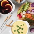 thumbnail image 4 of Juego de fondue de queso Boska para fiestas - Juego de fondue, olla de cerámica apta para microondas, fuente de chocolate, refrigerio - Artículos para el registro de bodas, pequeños electrodomésticos, 4 of 5