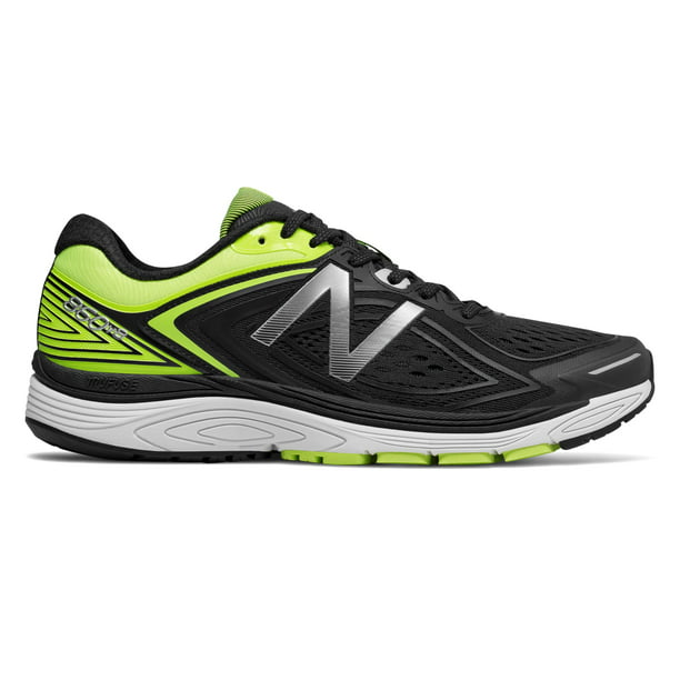 New Balance Men's 860v8 Shoes Black with Yellow