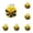 Yellow 6PCS, variant on Cute Animal Bath Loofahs Sponge Mesh Body Scrubber Shower Exfoliating For Women Kids Girls Boys, 12X13CM, Yellow 1PCS