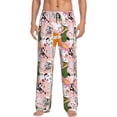 thumbnail image 1 of Fotbe Cartoon Halloween Pantalones de Pijama para Hombre, Pantalones de Dormir, Pantalones de Casa con Cintura Ajustable y Bolsillos-Small, 1 of 6