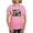Pink, variant on CafePress - St. Fran. / Brittany Women's Dark T Shirt - Women's Traditional Fit Dark T-Shirt