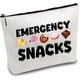 thumbnail image 1 of Bolsas de maquillaje de emergencia para mujer, neceser de viaje con cremallera, estuche de lona multiusos, neceser, organizador de maquillaje, 1 of 9