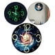 thumbnail image 1 of Reloj red luminoso, relojes red silenciosos que no hacen tictac que funcionan con pis, función de lámpara de leer para A perfecl reloj de pared, 1 of 8