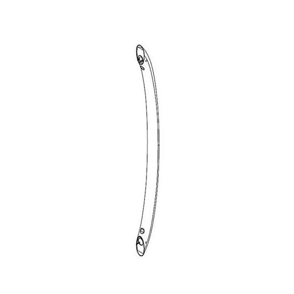 WHIRLPOOL W11542651 REFRIGERATOR DOOR HANDLE (STAINLESS) (GENUINE OEM PART)