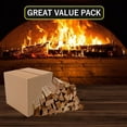 thumbnail image 5 of Old Potters Kiln Dried Pizza Oven Cooking Logs, Approx 12 lbs, Wood Logs for Pizza Ovens, Grills and Smokers, Solo Stove Mesa XL, Oak~ 6 Inch Mini Log, (790 Cubic Inches), 5 of 7
