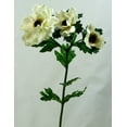 thumbnail image 3 of Bag Of 6, 23 Inch Satin Poppy Spray w/3 Blooms Perfect For Adding Color To Spring & Summer Arrangements/Décor - Purple, 3 of 5